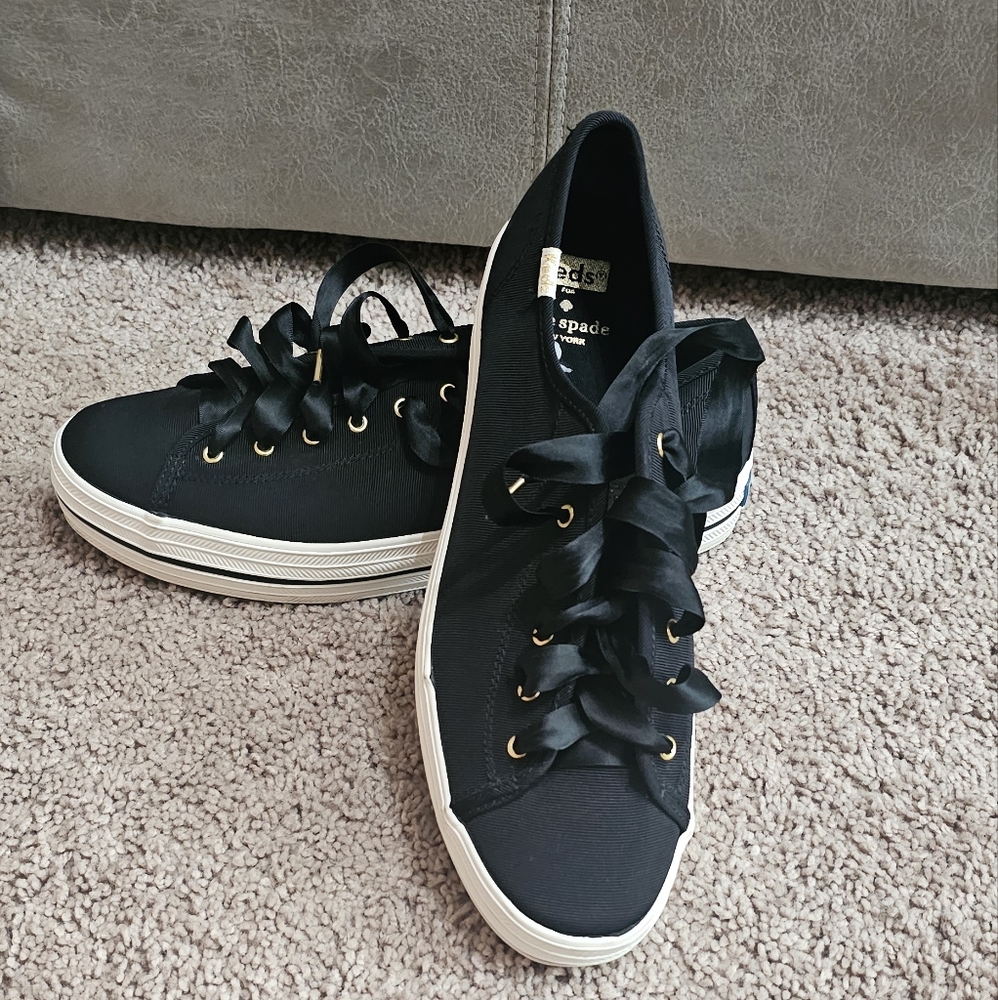 Black Kate Spade Keds